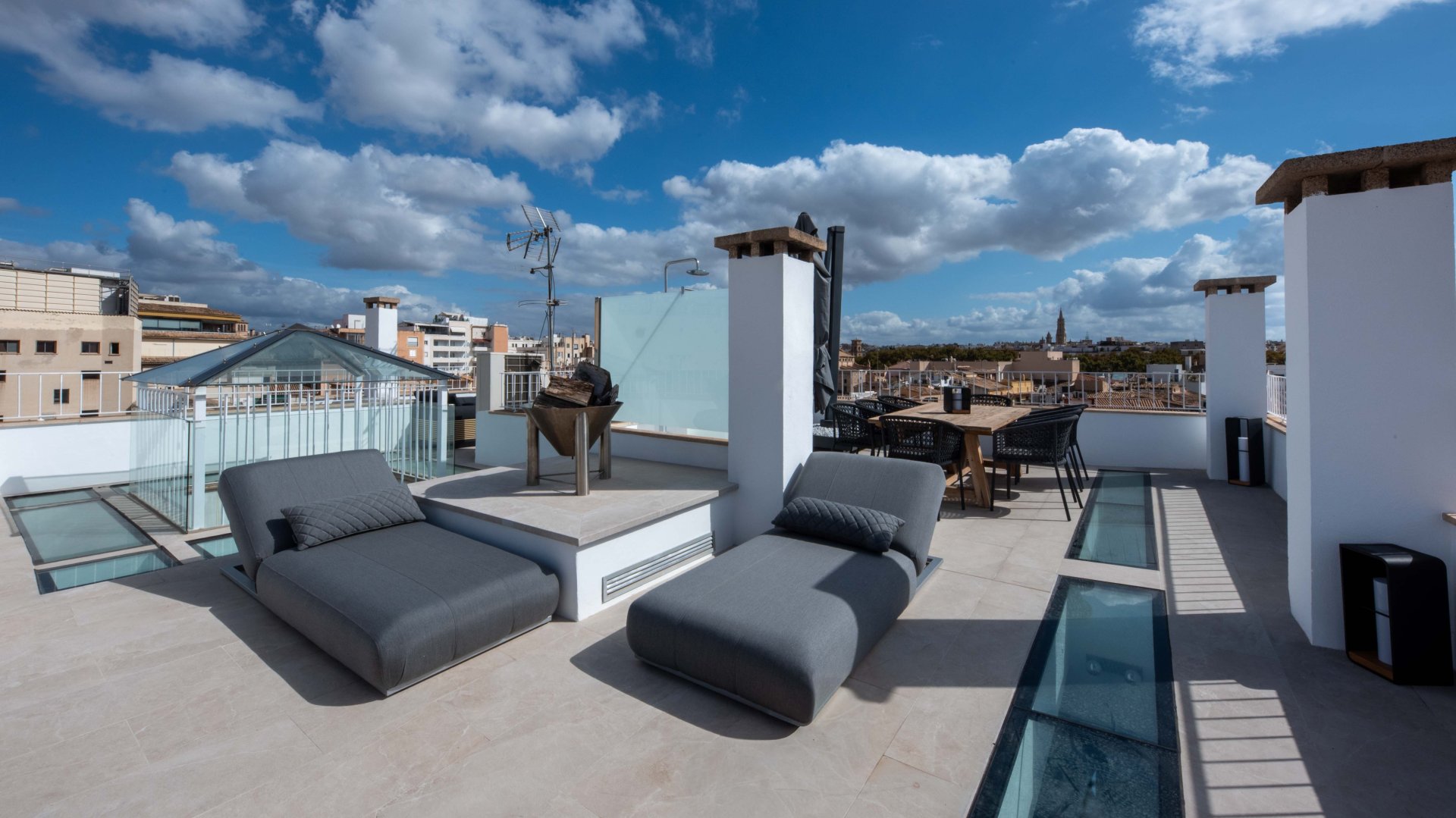 Ático en Palma de Mallorca, Mallorca, España 2 dormitorios, 226 m2 No. 139224