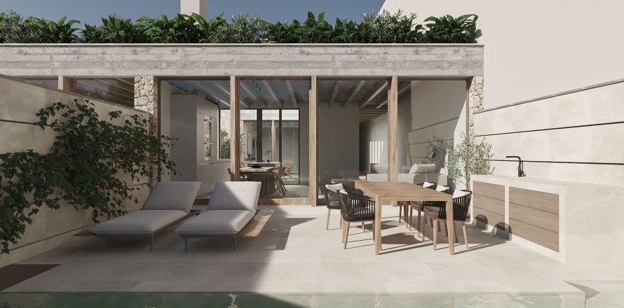 Townhouse Palma de Majorca, Mallorca, Spanien 3 Schlafzimmer, 197 m2 Nr. 139226