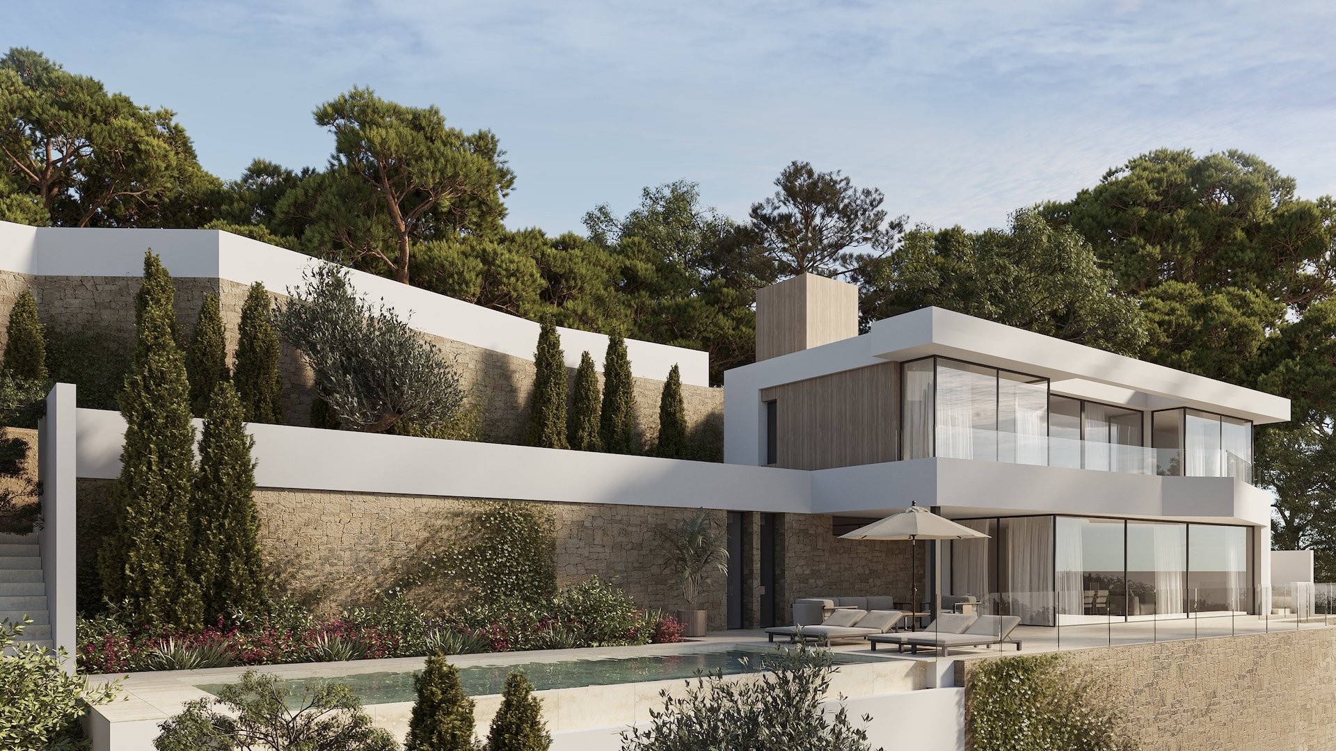 Villa in Calpe, Alicante, Spanien 4 Schlafzimmer, 786 m2 Nr. 155846