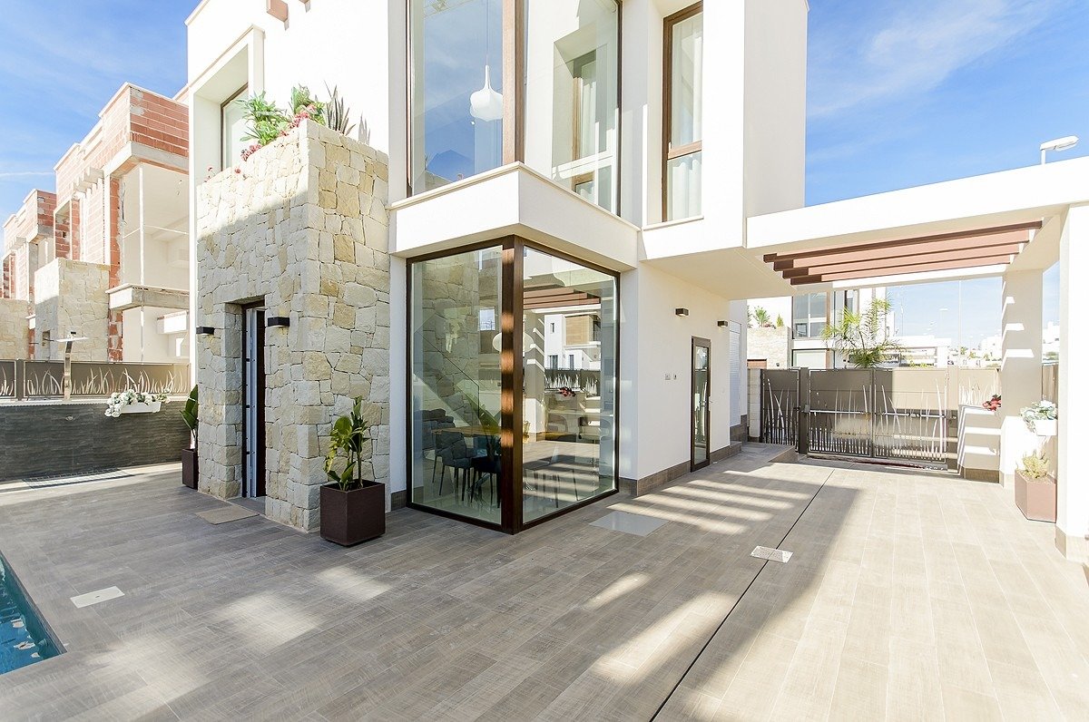 Villa a Playa Honda, Murcia, Spagna 3 camere da letto, 126 mq. N° 97076