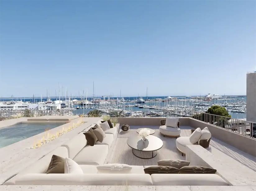 Lägenhet i Mallorca, Spanien 3 sovrum, 135 kvm. Nr. 143939