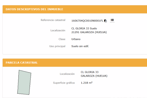 Land plot for sale in Galaroza, Huelva, Spain 1218 sq.m. No. 184810 - photo 14