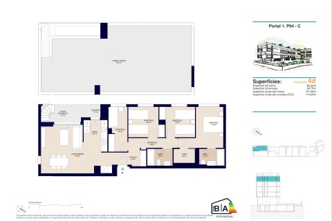 Apartment à vendre à Alicante, Espagne, 4 chambres, 116 m2 No. 173598 - photo 14