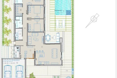 Продажа виллы в Сан-Хавьер, Мурсия, Испания 3 спальни, 217м2 №151620 - фото 29