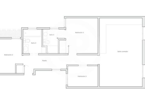 Apartamento en venta en Barcelona, España 3 dormitorios, 72 m2 No. 182384 - foto 28
