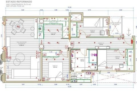 Продажа квартиры в Барселона, Испания 3 спальни, 78м2 №182382 - фото 30