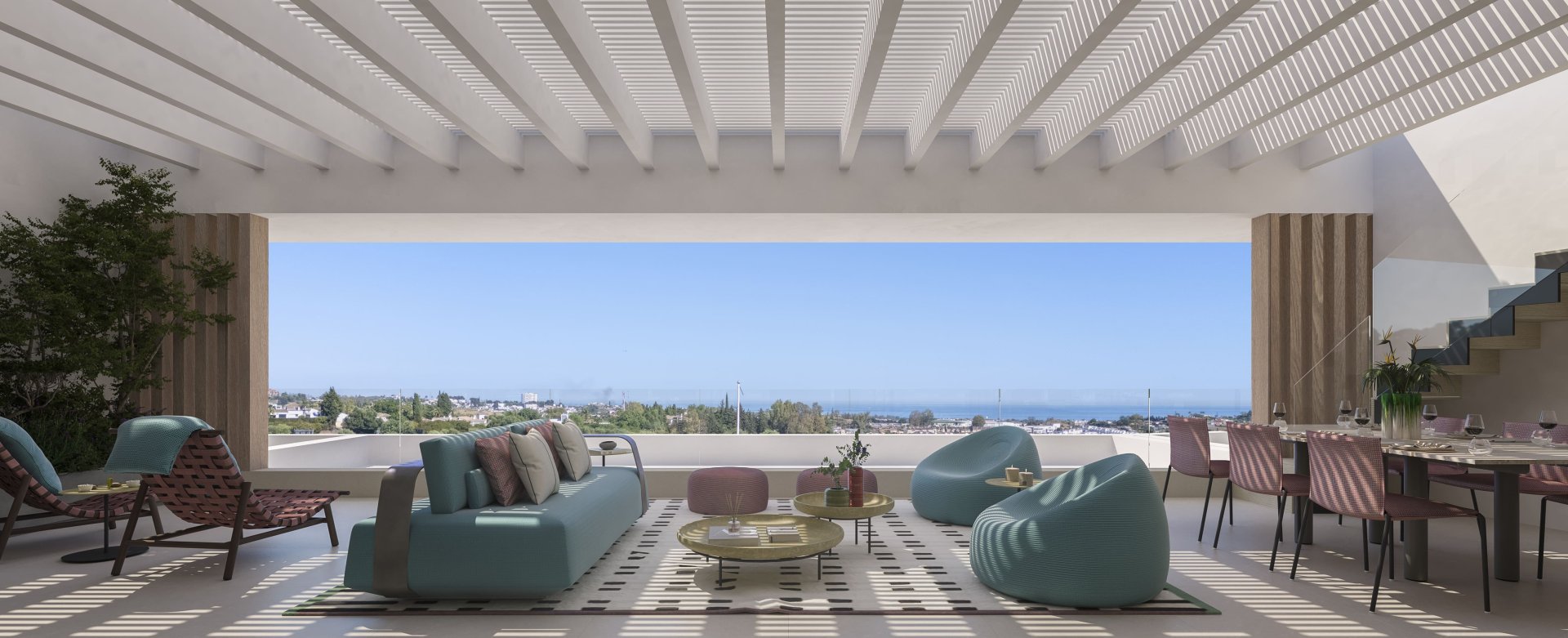 Appartamento a Marbella, Malaga, Spagna 3 camere da letto, 200 mq. N° 150092
