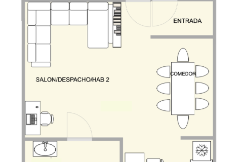 Lägenhet till salu i Barcelona, Spanien 1 sovrum, 69 kvm. Nr. 152706 - foto 24