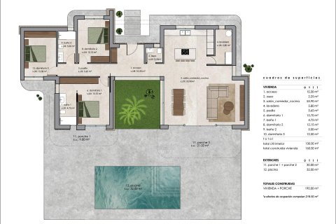 Villa in vendita a Pinoso, Alicante, Spagna 3 camere da letto, 160 mq. N° 189033 - foto 21