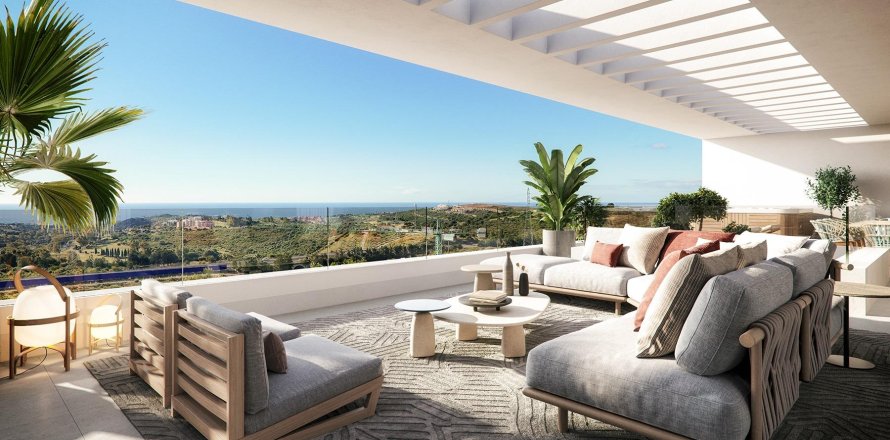 Takvåning i Casares, Malaga, Spanien 4 sovrum, 158 kvm. Nr. 169681