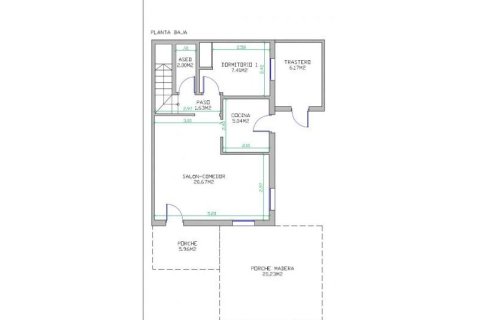 Townhouse zum Verkauf in Alicante, Spanien 3 Schlafzimmer, 73 m2 Nr. 146227 - Foto 22