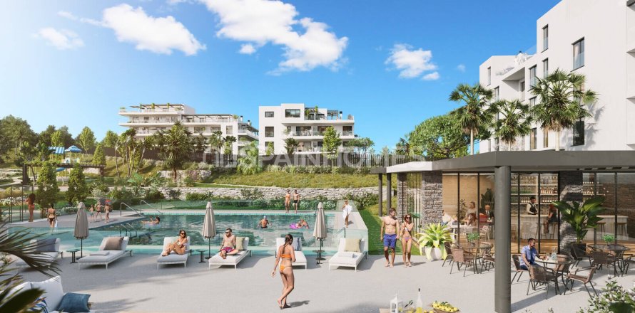 Penthauss Mijas, Malaga, Spānijā 2 istabas, 80 m2 Nr. 164516