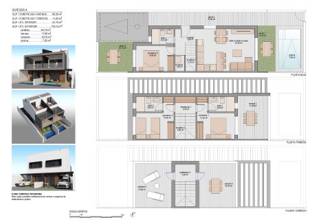 Villa en venta en San Javier, Murcia, España 3 dormitorios, 107 m2 No. 134695 - foto 22