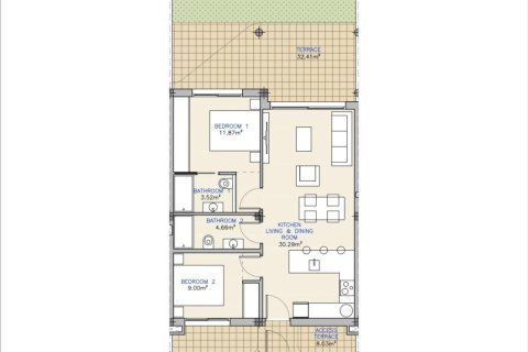 Appartamento in vendita Los Alcazares, Murcia, Spagna 2 camere da letto, 76 mq. N° 134697 - foto 12