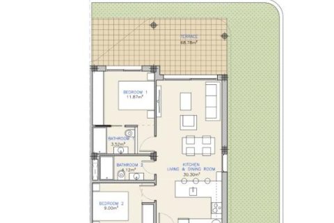 Apartment for sale in Los Alcazares, Murcia, Spain 2 bedrooms, 70 sq.m. No. 134697 - photo 13