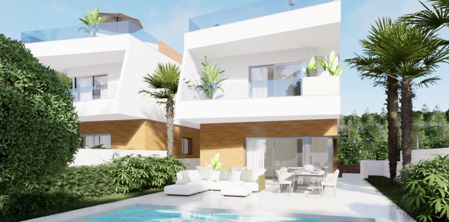 Villa in Pilar de la Horadada, Alicante, Spanien 3 Schlafzimmer, 127 m2 Nr. 136402
