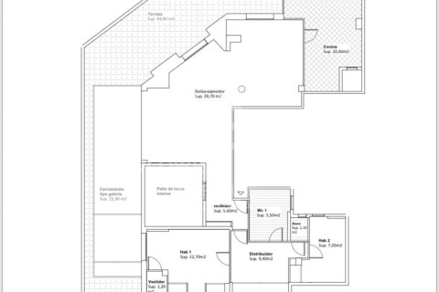 Продажа пентхауса в Барселона, Испания 2 спальни, 125м2 №158166 - фото 23