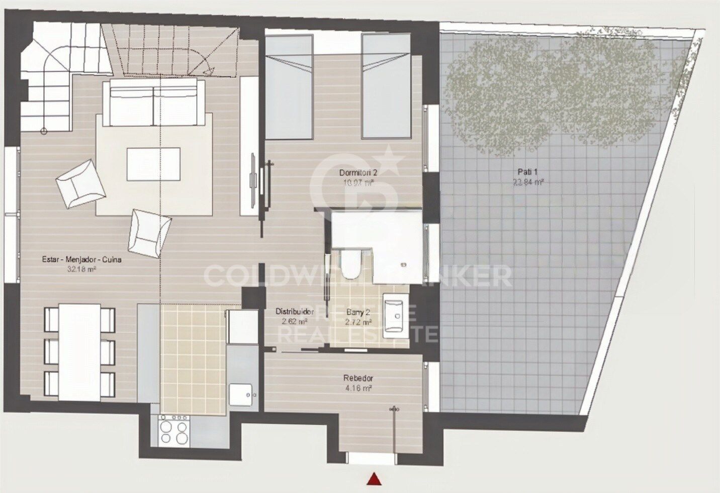 Duplex in Barcelona, Spanien 4 Schlafzimmer, 133 m2 Nr. 178809
