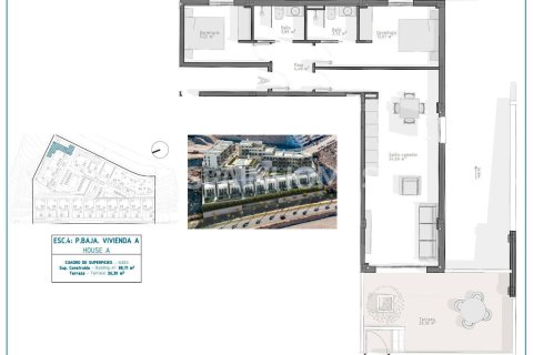 Apartament w Aguilas, Murcia, Hiszpania 3 sypialnie, 88 mkw. nr 178237 – zdjęcie 11