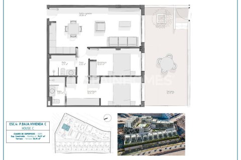 Apartament w Aguilas, Murcia, Hiszpania 3 sypialnie, 88 mkw. nr 178237 – zdjęcie 8