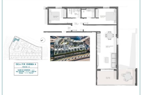 Apartament w Aguilas, Murcia, Hiszpania 3 sypialnie, 88 mkw. nr 178237 – zdjęcie 12