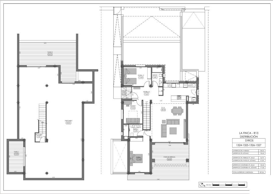 Villa i Algorfa, Alicante, Spanien 3 sovrum, 306 kvm. Nr. 151692