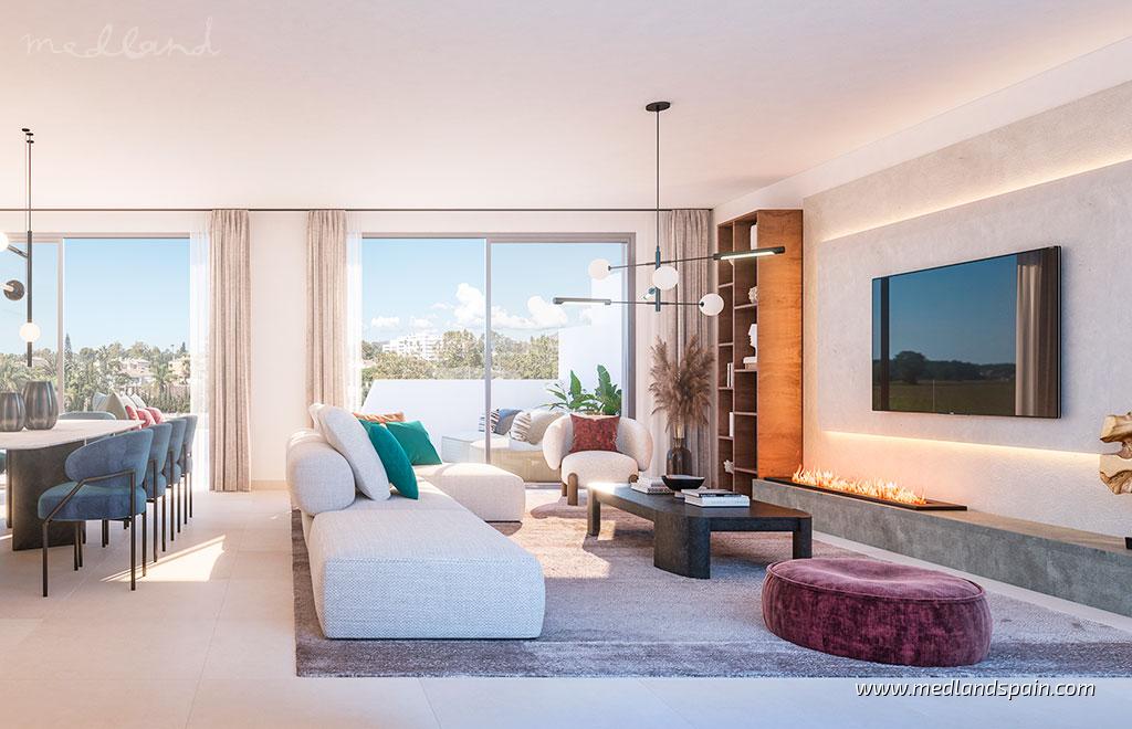 Apartament w San Pedro de Alcantara, Malaga, Hiszpania 3 sypialnie, 125 mkw. nr 105023