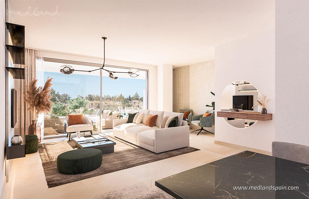 Apartament w San Pedro de Alcantara, Malaga, Hiszpania 3 sypialnie, 125 mkw. nr 105023