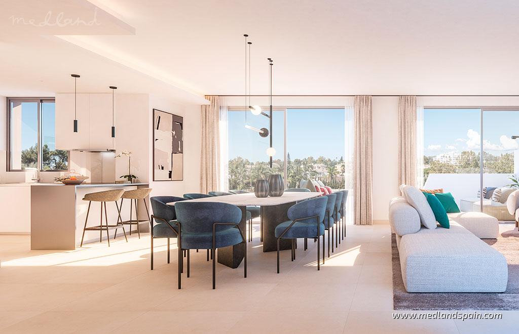 Apartament w San Pedro de Alcantara, Malaga, Hiszpania 3 sypialnie, 125 mkw. nr 105023