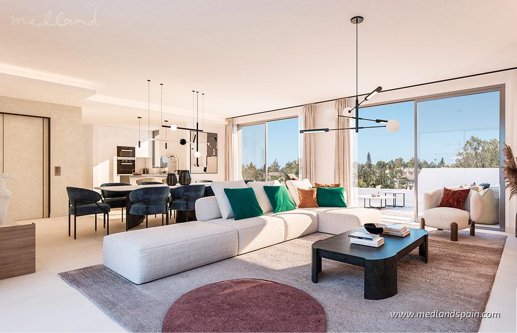 Apartament w San Pedro de Alcantara, Malaga, Hiszpania 3 sypialnie, 125 mkw. nr 105023