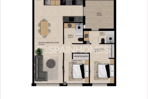 Huoneisto myytävänä Catral, Alicante, Espanja, 3 makuuhuonetta, 95 m2 No. 161628 - kuva 11
