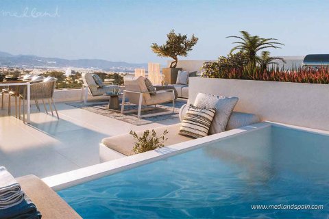 Townhouse in Mijas Costa, Malaga, Spain 3 bedrooms, 143 sq.m. No. 192944