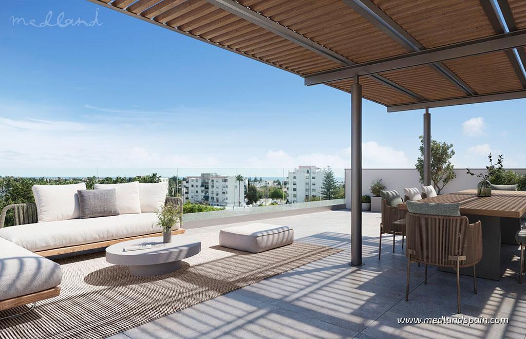 Apartament w San Pedro de Alcantara, Malaga, Hiszpania 3 sypialnie, 150 mkw. nr 192946