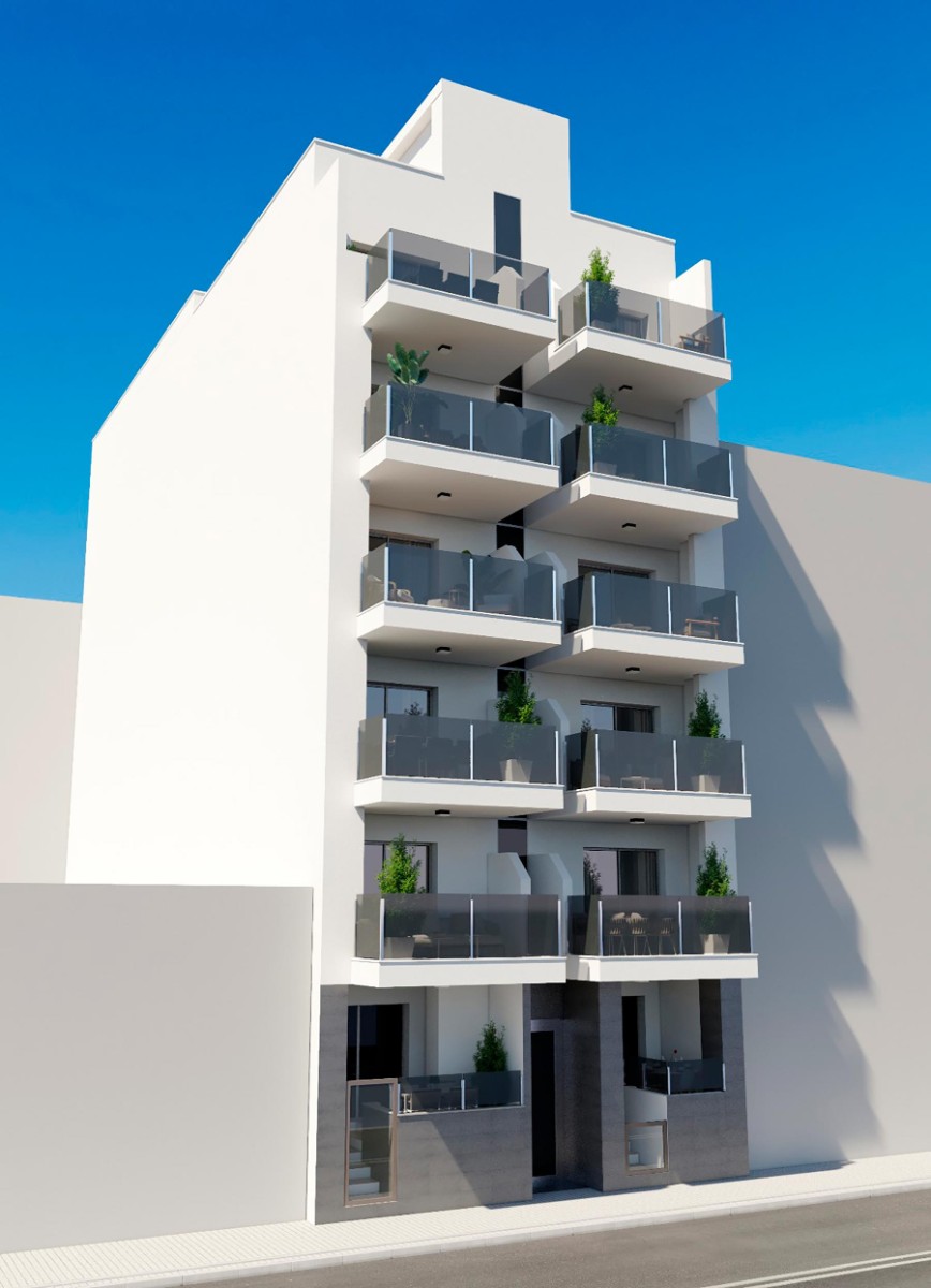 Huoneisto Torrevieja, Alicante, Espanja 3 makuuhuonetta, 96 m2 No. 112199
