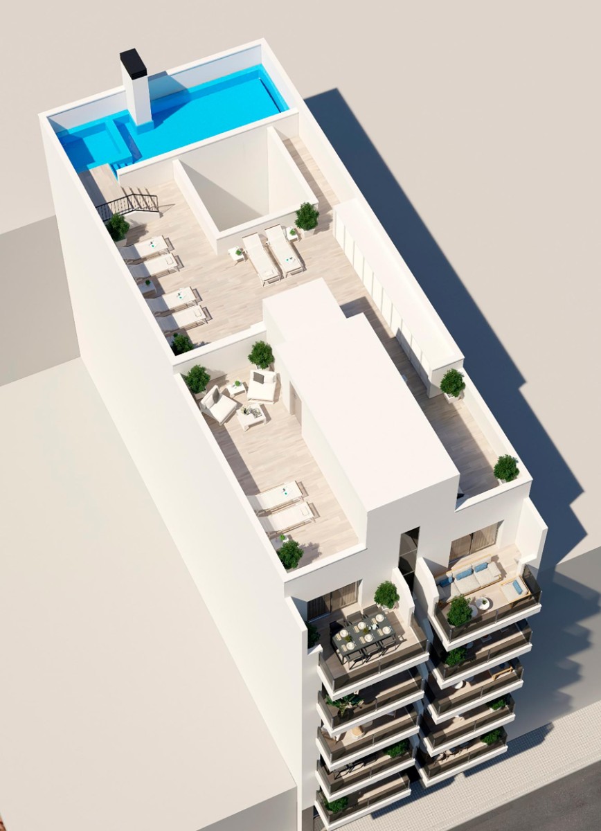 Huoneisto Torrevieja, Alicante, Espanja 3 makuuhuonetta, 96 m2 No. 112199