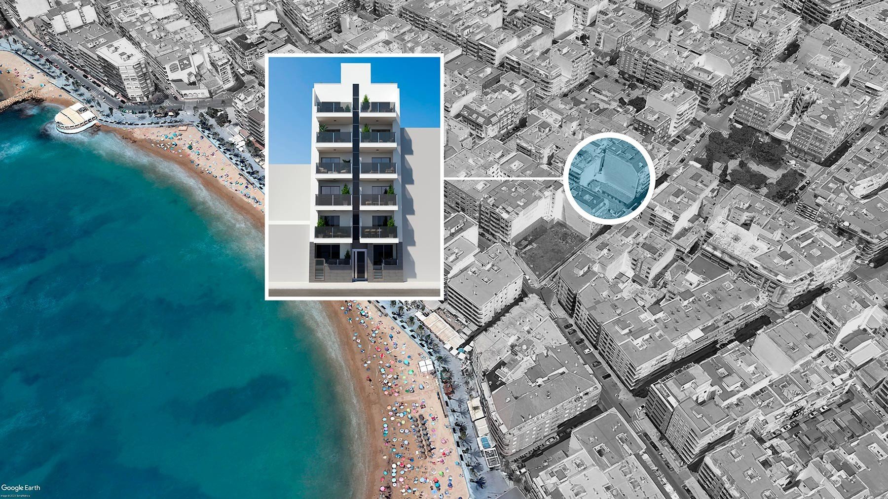 Huoneisto Torrevieja, Alicante, Espanja 3 makuuhuonetta, 96 m2 No. 112199