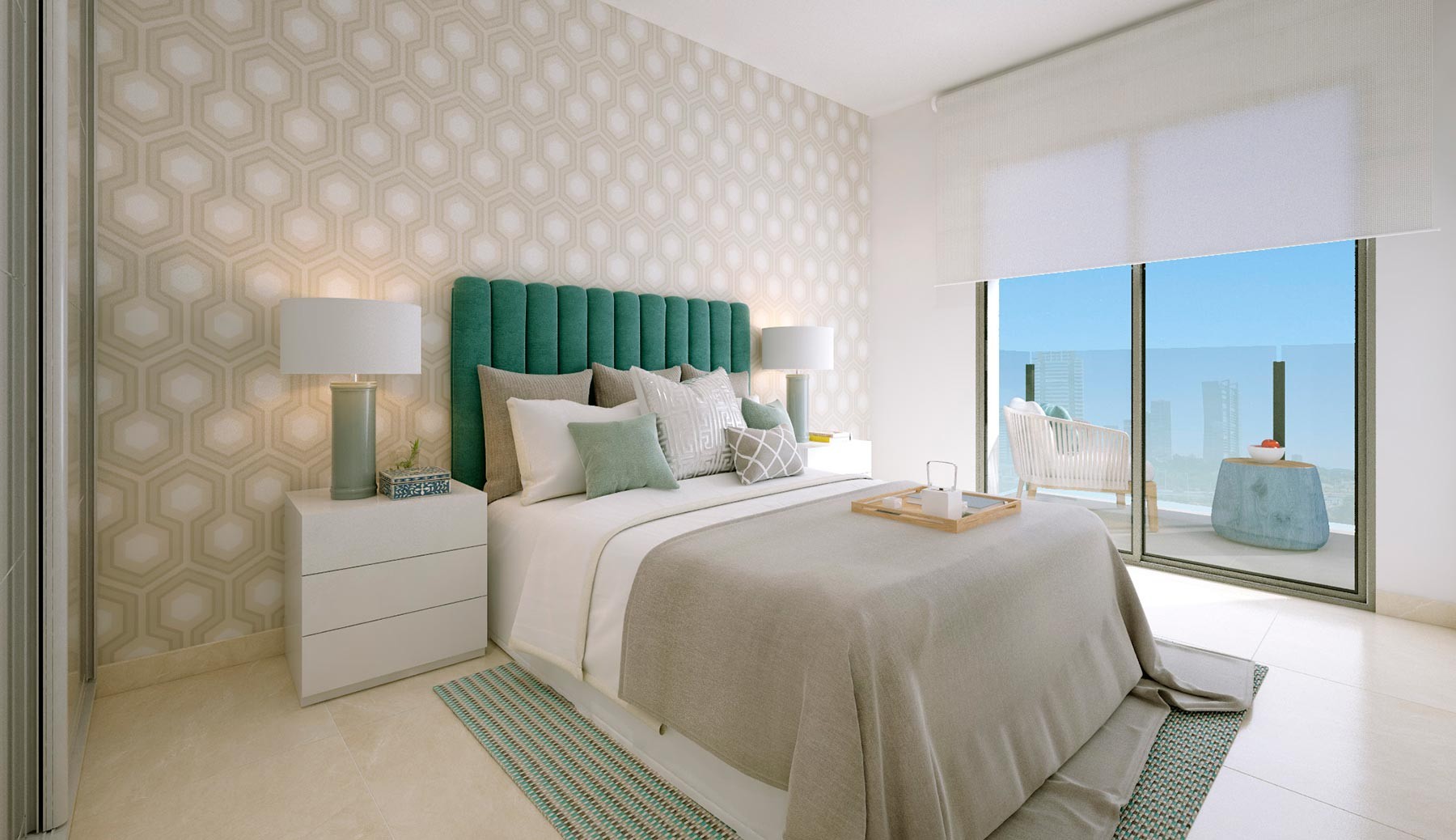 Huoneisto Torrevieja, Alicante, Espanja 3 makuuhuonetta, 96 m2 No. 112199