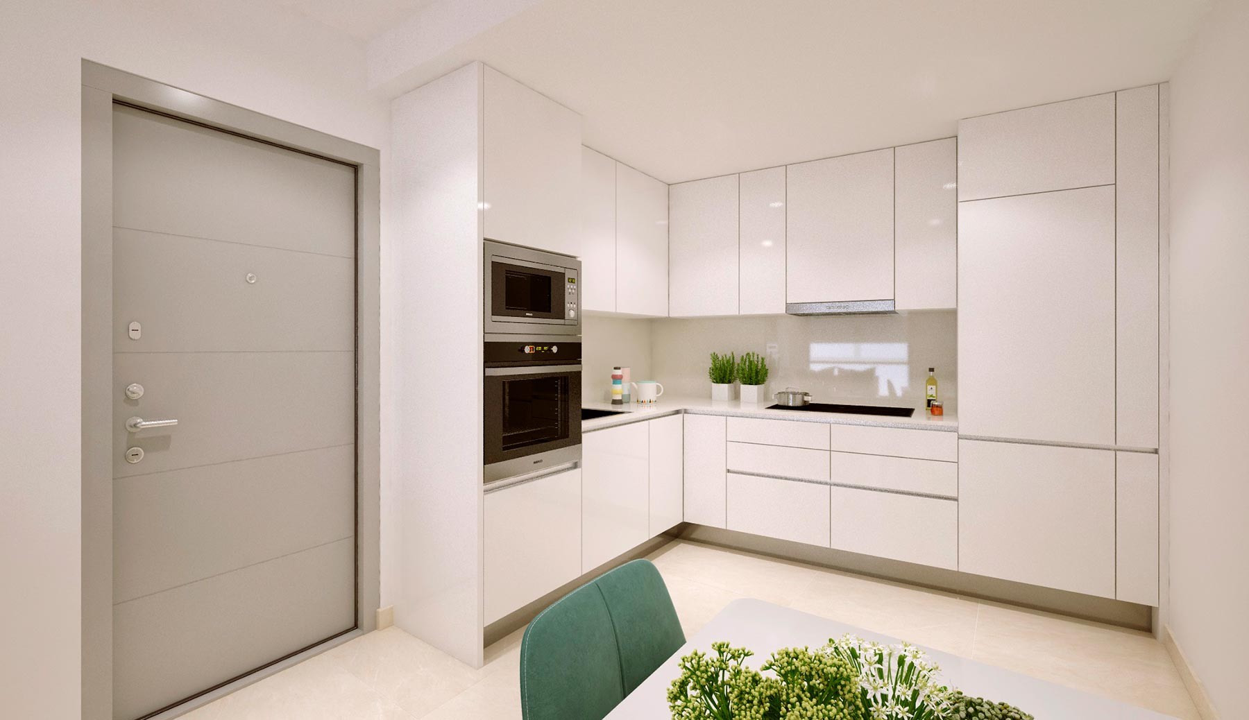Huoneisto Torrevieja, Alicante, Espanja 3 makuuhuonetta, 96 m2 No. 112199