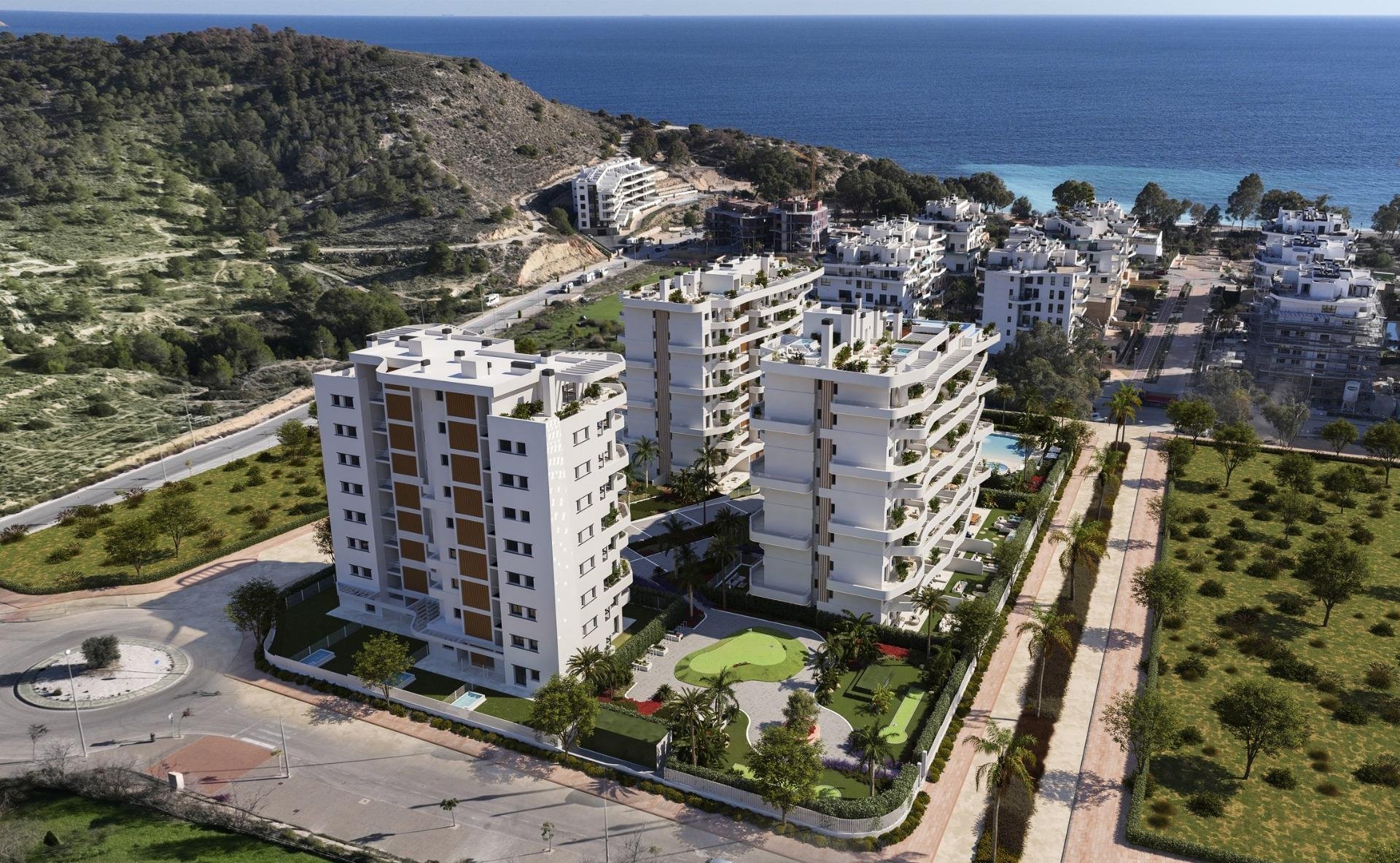 Apartment in Villajoyosa, Alicante, Spain 2 bedrooms, 112 sq.m. No. 182752