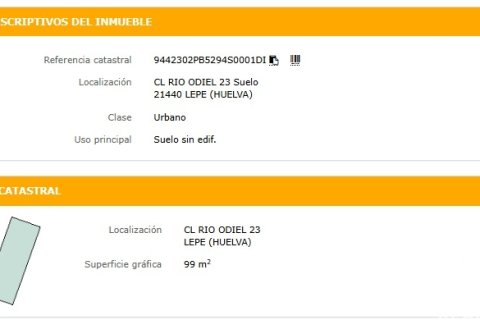 Tontti myytävänä Lepe, Huelva, Espanja , 99 m2 No. 185003 - kuva 5
