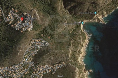 Zemes gabals Moraira, Alicante, Spānijā 1008 m2 Nr. 160362