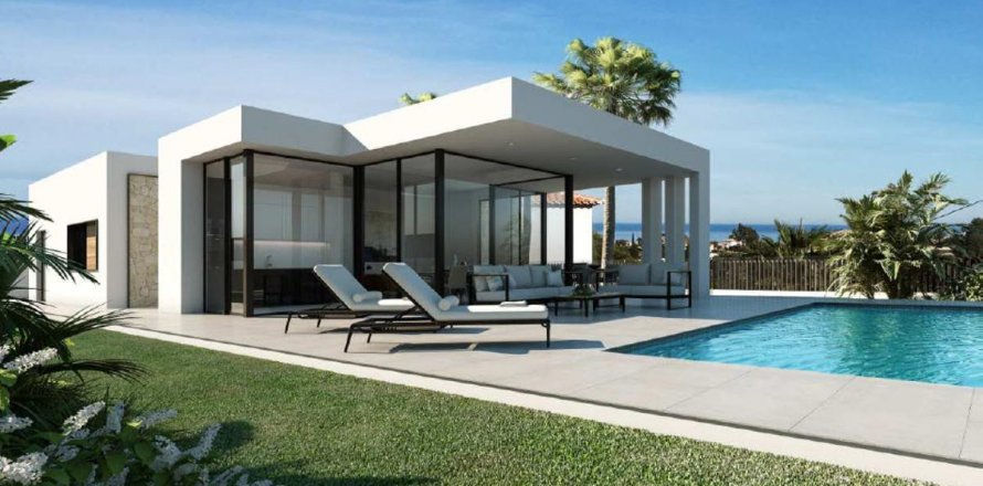 Villa Denia, Alicante, Spanien 3 sovrum, 130 kvm. Nr. 80564