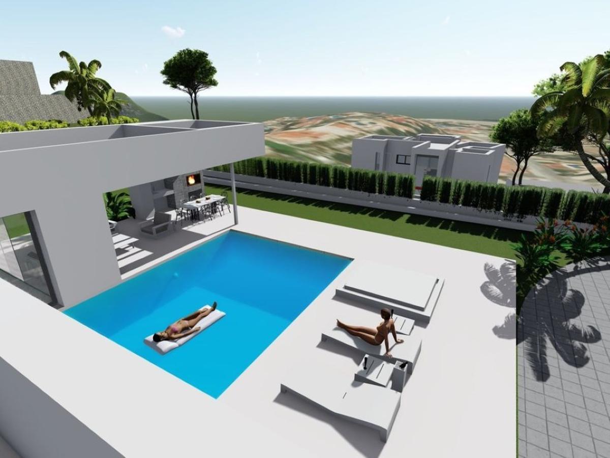 Villa in Calpe, Alicante, Spain 4 bedrooms, 369 sq.m. No. 80565