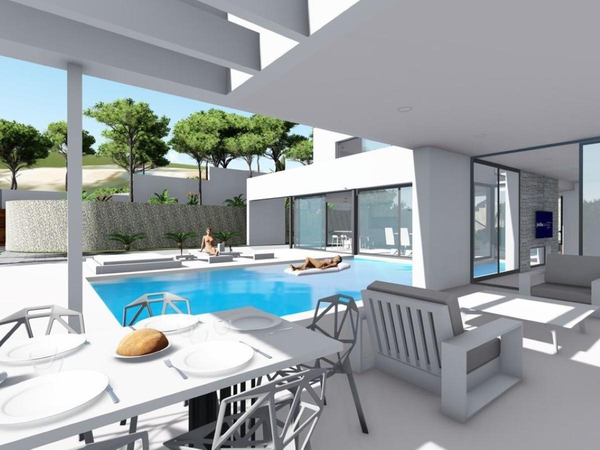 Villa in Calpe, Alicante, Spain 4 bedrooms, 369 sq.m. No. 80565