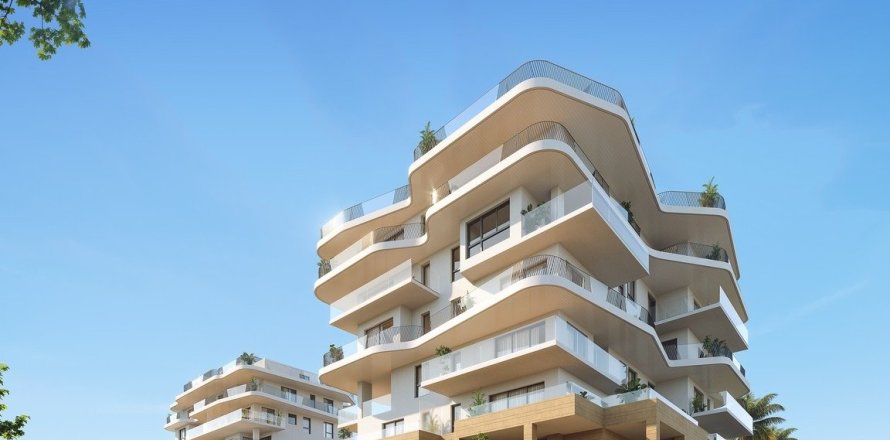 Takvåning i Villajoyosa, Alicante, Spanien 3 sovrum, 128 kvm. Nr. 170171