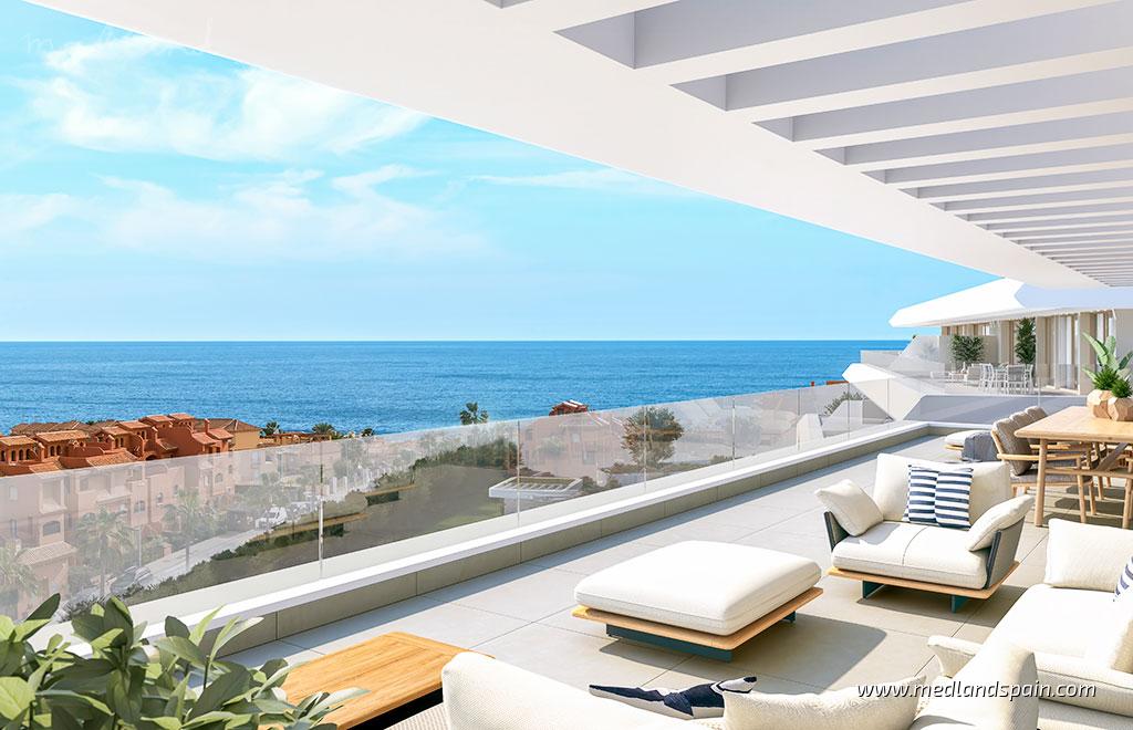 Apartment in Casares, Malaga, Spain 2 bedrooms, 160 sq.m. No. 143883