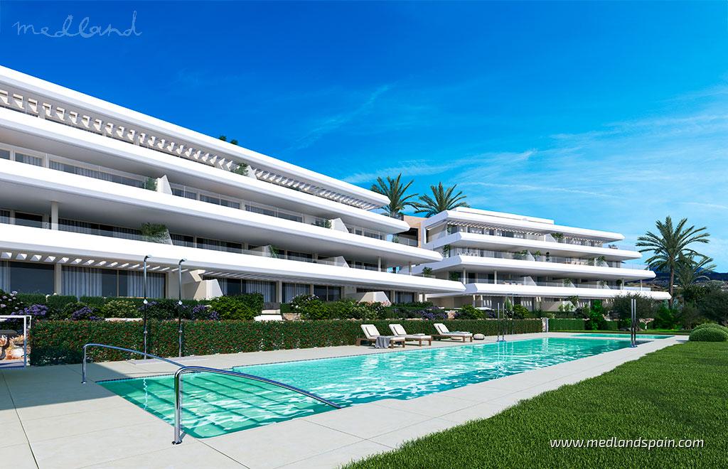 Apartment in Casares, Malaga, Spain 2 bedrooms, 160 sq.m. No. 143883