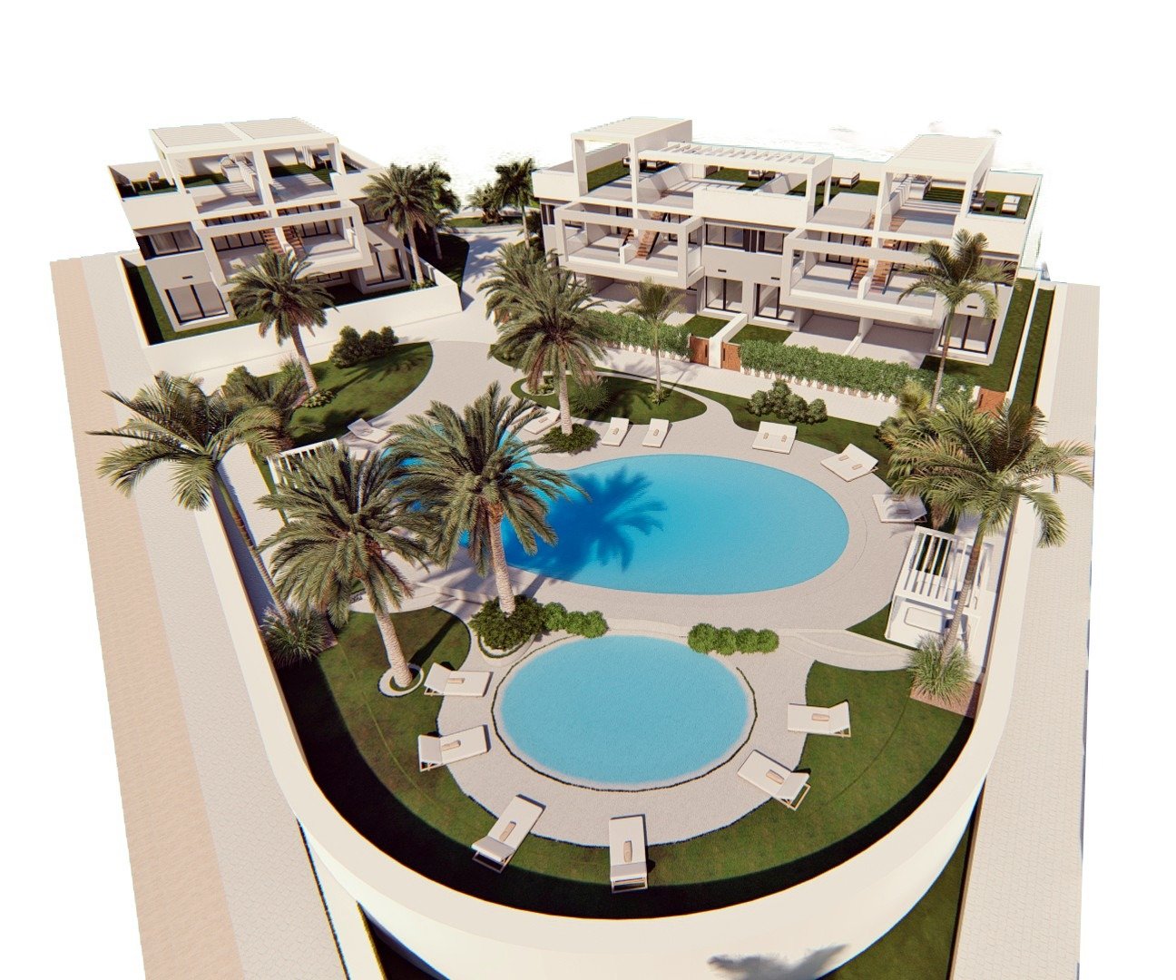 Bungalow à Los Balcones, Alicante, Espagne 2 chambres, 131 m2 No. 75787