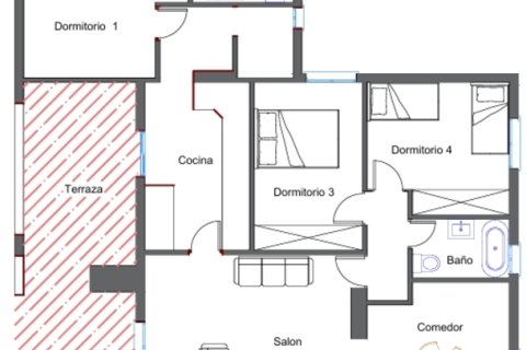 Продажа виллы в Лос Балконес, Аликанте, Испания 4 спальни, 103м2 №146902 - фото 28