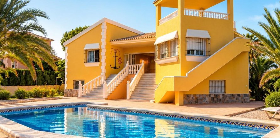 Villa à La Manga del Mar Menor, Murcia, Espagne 3 chambres, 440 m2 No. 195507
